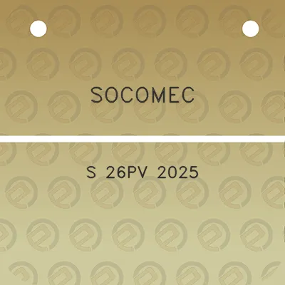 socomec-s-26pv-2025