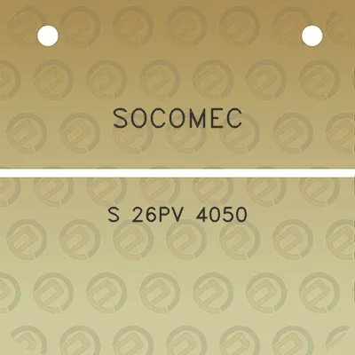 socomec-s-26pv-4050