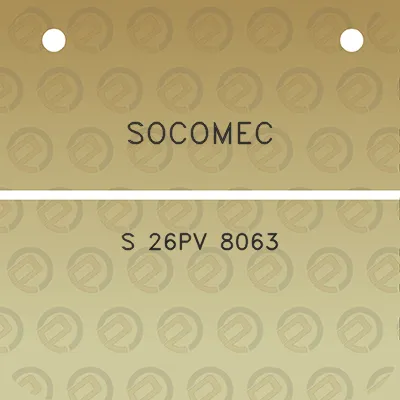 socomec-s-26pv-8063