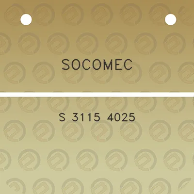 socomec-s-3115-4025