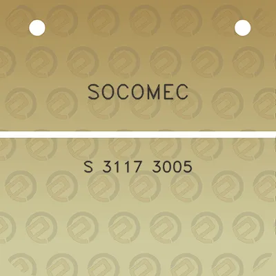 socomec-s-3117-3005