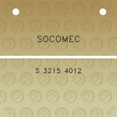 socomec-s-3215-4012