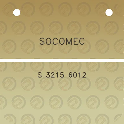 socomec-s-3215-6012