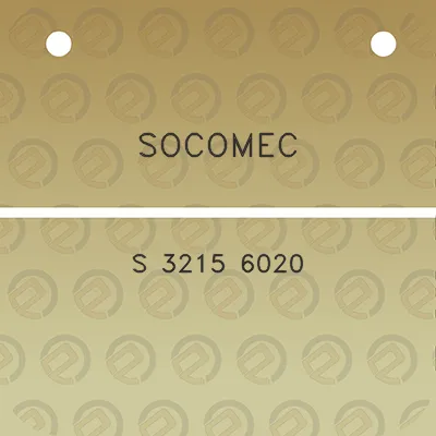 socomec-s-3215-6020