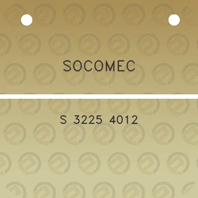 socomec-s-3225-4012