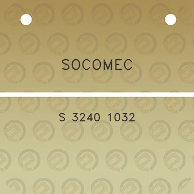 socomec-s-3240-1032