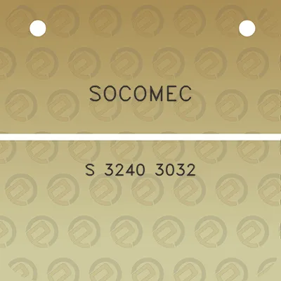 socomec-s-3240-3032