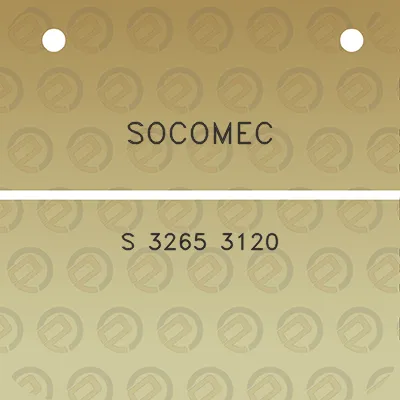 socomec-s-3265-3120