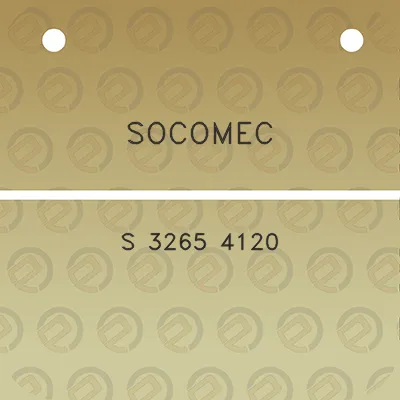 socomec-s-3265-4120