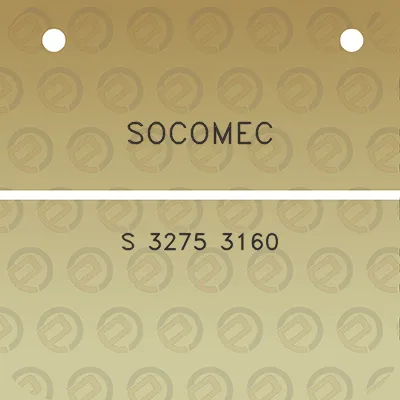 socomec-s-3275-3160