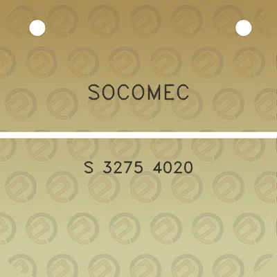 socomec-s-3275-4020