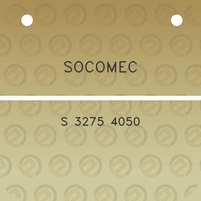 socomec-s-3275-4050