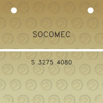 socomec-s-3275-4080