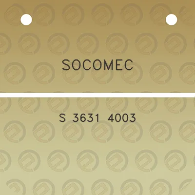 socomec-s-3631-4003