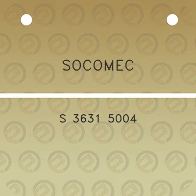 socomec-s-3631-5004