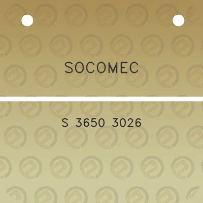 socomec-s-3650-3026