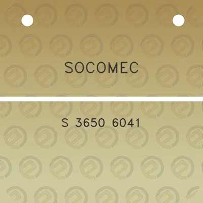 socomec-s-3650-6041