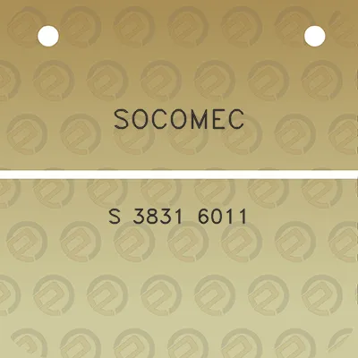 socomec-s-3831-6011