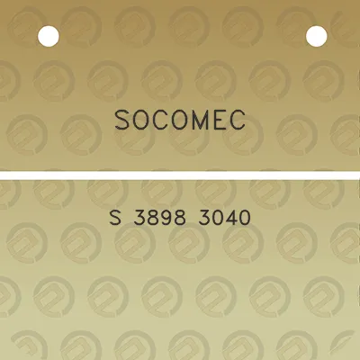 socomec-s-3898-3040