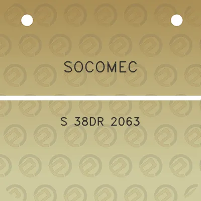 socomec-s-38dr-2063