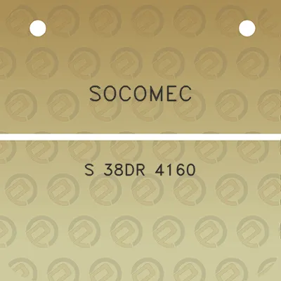 socomec-s-38dr-4160