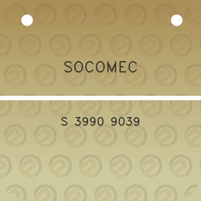 socomec-s-3990-9039