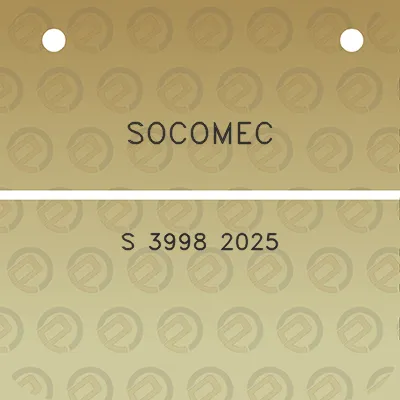 socomec-s-3998-2025