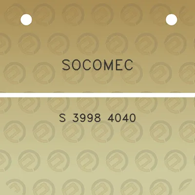 socomec-s-3998-4040