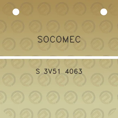 socomec-s-3v51-4063