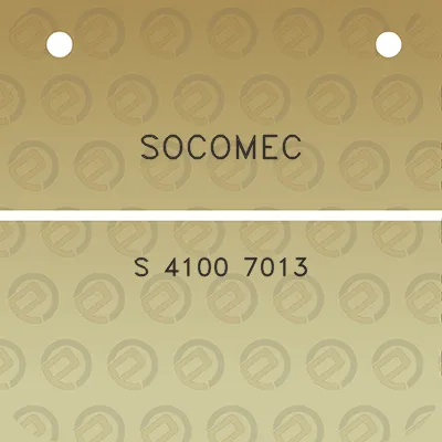 socomec-s-4100-7013