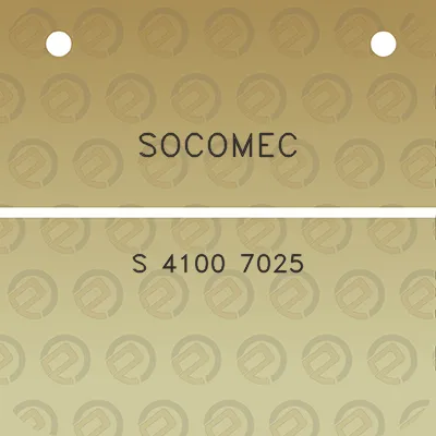 socomec-s-4100-7025