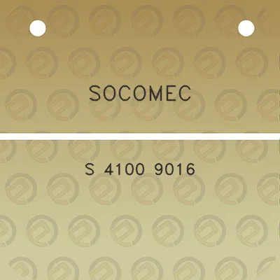 socomec-s-4100-9016