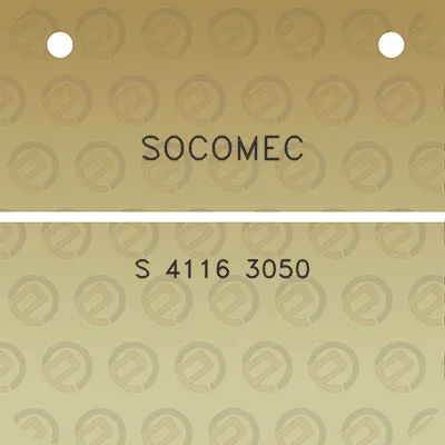 socomec-s-4116-3050