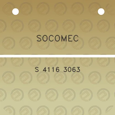 socomec-s-4116-3063