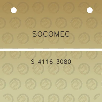 socomec-s-4116-3080