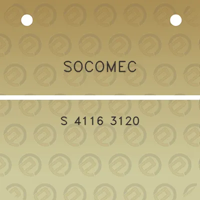 socomec-s-4116-3120