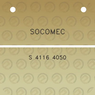 socomec-s-4116-4050