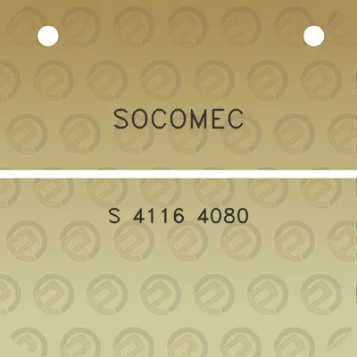 socomec-s-4116-4080