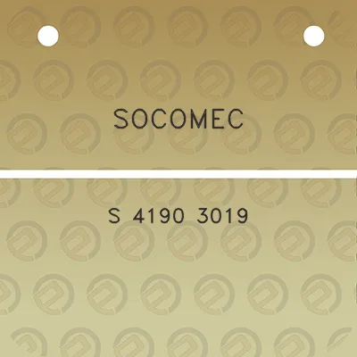 socomec-s-4190-3019