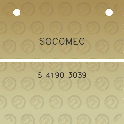 socomec-s-4190-3039