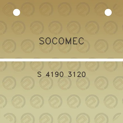 socomec-s-4190-3120