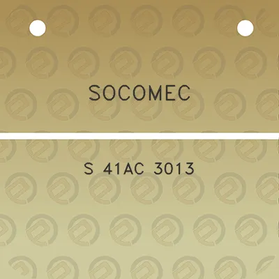 socomec-s-41ac-3013