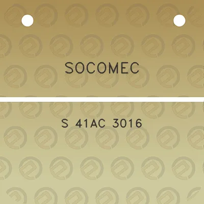 socomec-s-41ac-3016