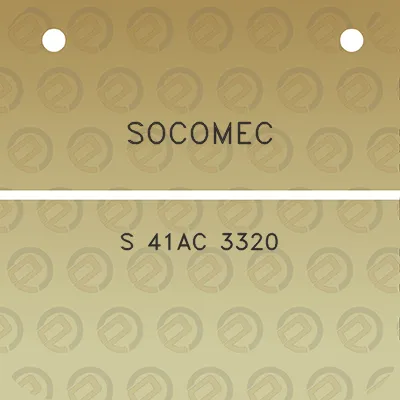 socomec-s-41ac-3320