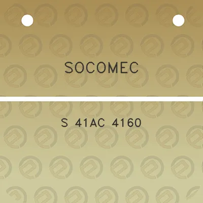 socomec-s-41ac-4160