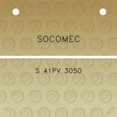 socomec-s-41pv-3050