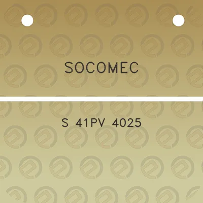 socomec-s-41pv-4025