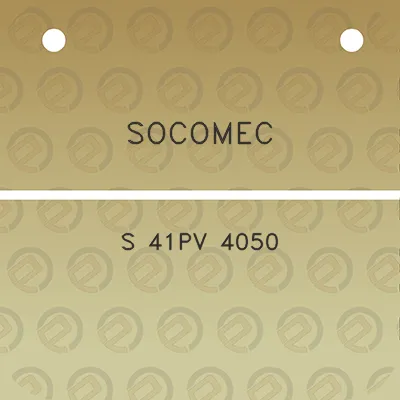 socomec-s-41pv-4050