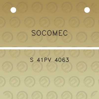 socomec-s-41pv-4063