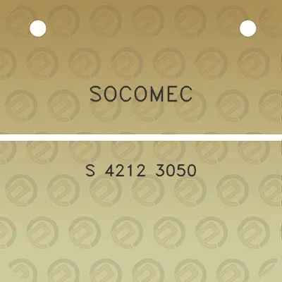 socomec-s-4212-3050